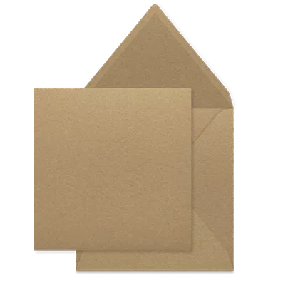 Antiek goud envelop