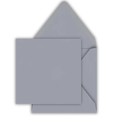 Blauwgrijs envelop