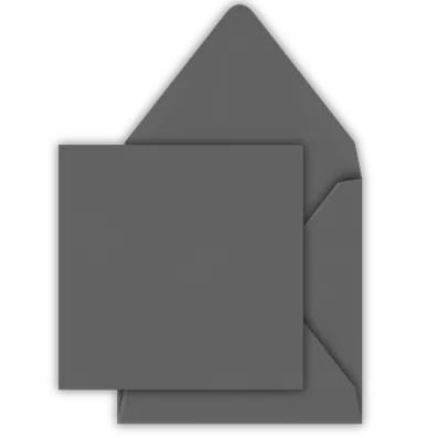 Donkergrijs envelop
