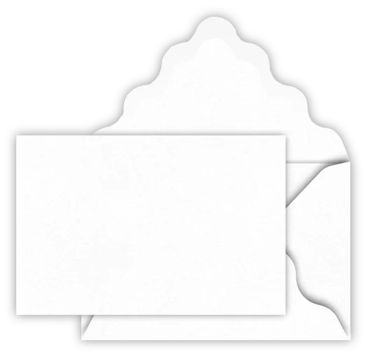 Golvende rand envelop