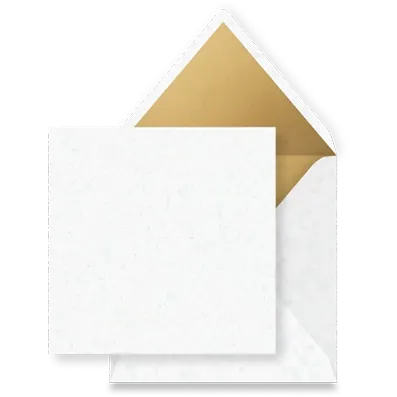 Oudroze goud inlay envelop