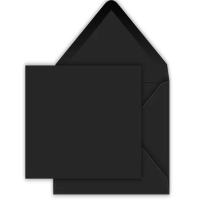 Zwarte envelop